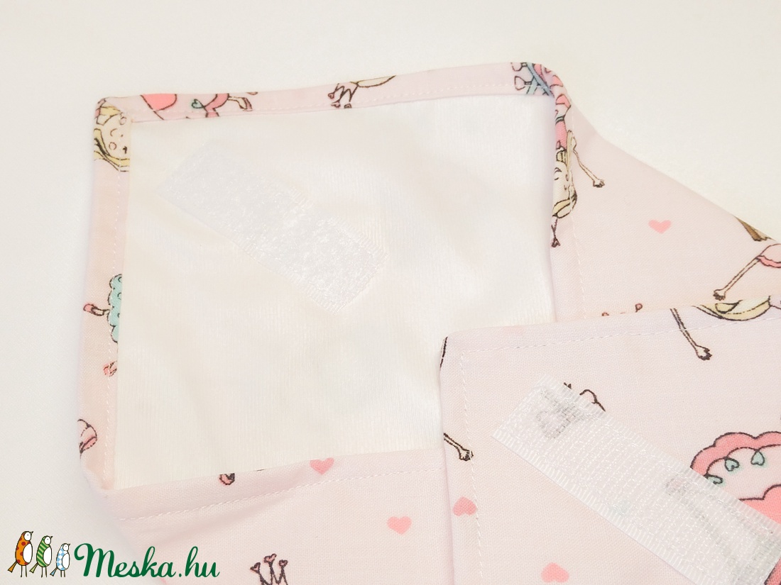 Gyermek textil szalvéta, élelmiszterbiztos PUL anyaggal -  - Meska.hu