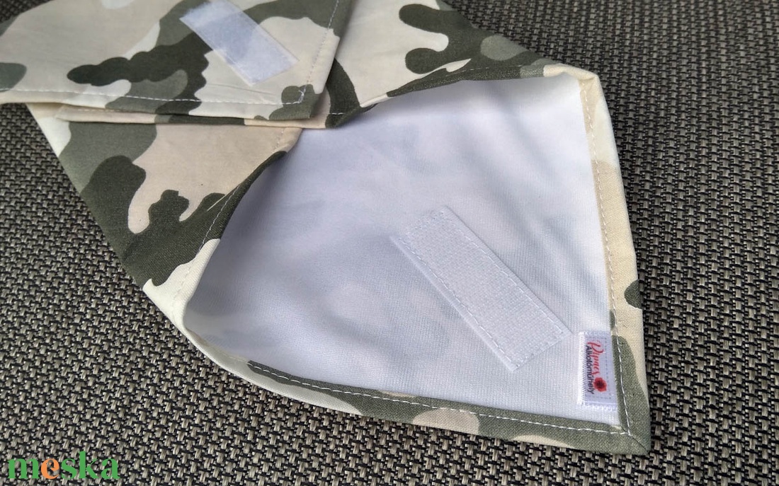 Terepmintás textil szalvéta, élelmiszerbiztos PUL anyaggal - táska & tok - uzsonna- & ebéd tartó - szendvics csomagoló - Meska.hu