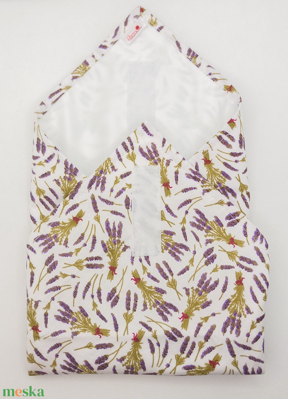 Levendulás textil szalvéta, élelmiszerbiztos PUL anyaggal - táska & tok - uzsonna- & ebéd tartó - szendvics csomagoló - Meska.hu