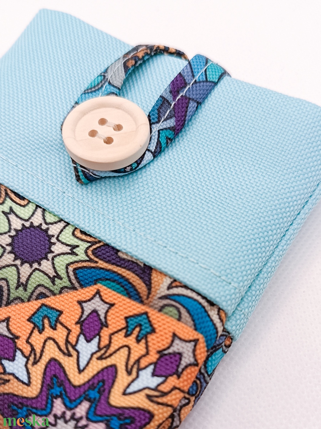 Türkiz mandalák vízhatlan textil telefontok - táska & tok - pénztárca & más tok - telefontok - Meska.hu Türkiz mandalák vízhatlan textil telefontok - táska & tok - pénztárca & más tok - telefontok - Meska.hu