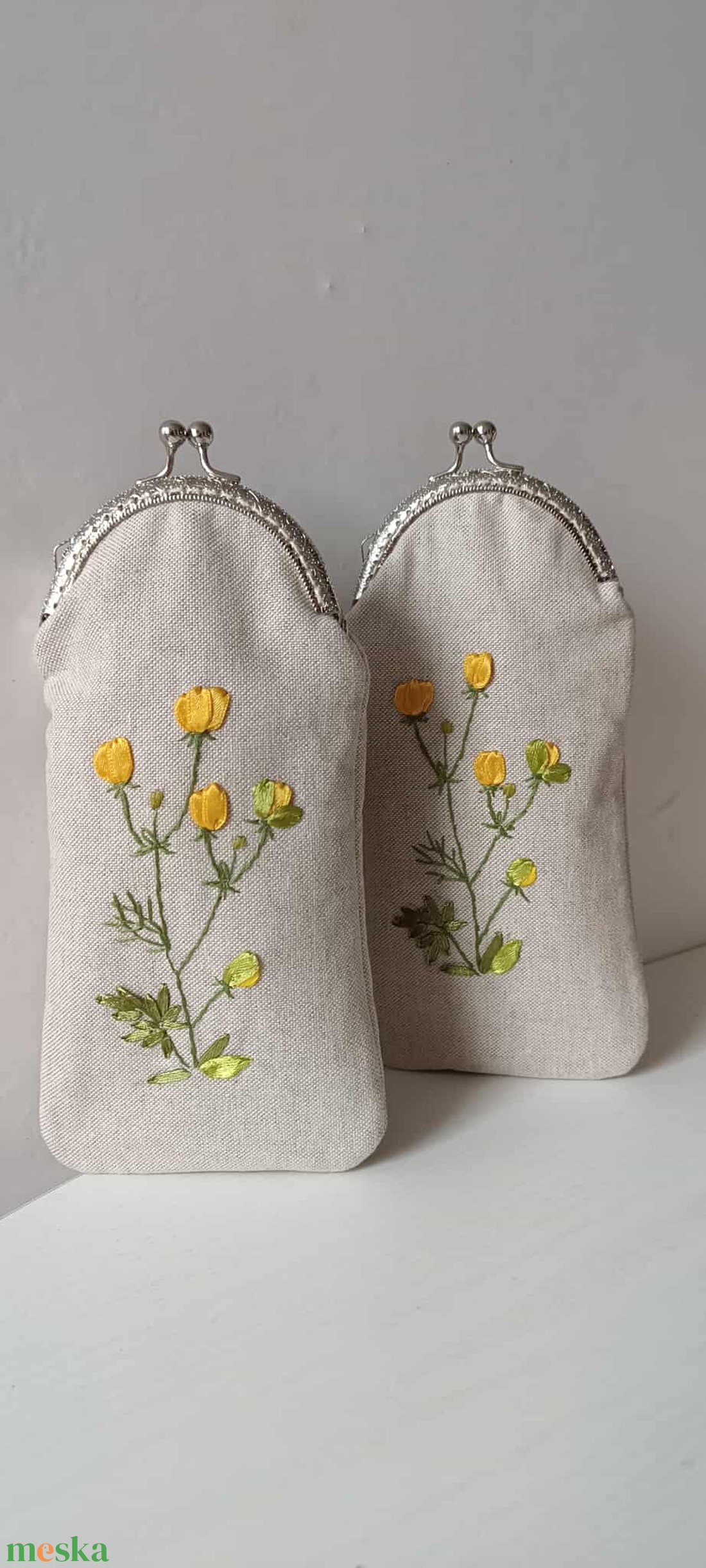 Boglárkás univerzális tok - táska & tok - pénztárca & más tok - szemüvegtok - Meska.hu