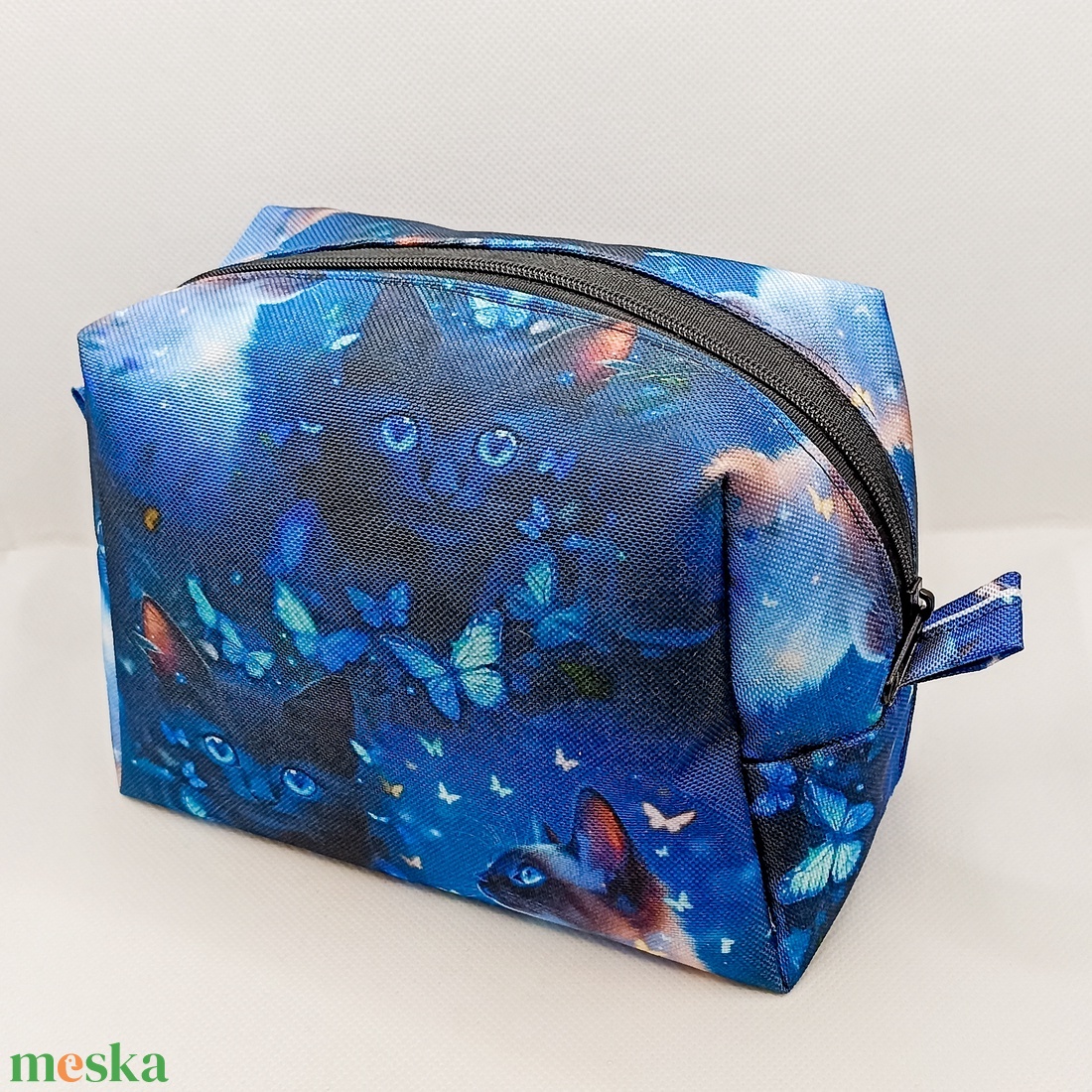 Cicák - vízhatlan piperetáska - táska & tok - neszesszer - Meska.hu