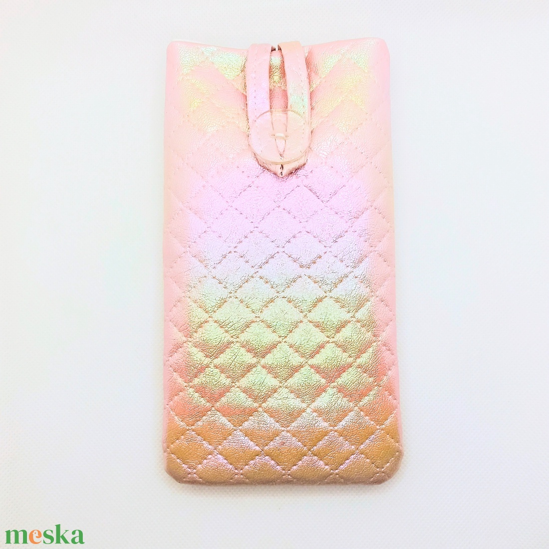 Irizáló színek - vízhatlan textil telefontok - táska & tok - pénztárca & más tok - telefontok - Meska.hu