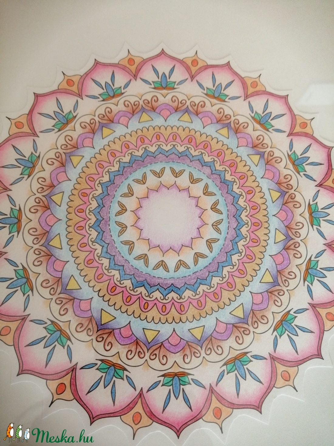 Szines ceruzás mandala - otthon & lakás - dekoráció - kép & falikép - Meska.hu Szines ceruzás mandala - otthon & lakás - dekoráció - kép & falikép - Meska.hu