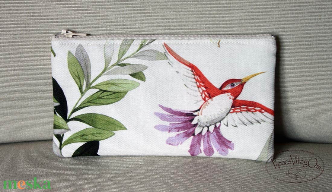 Kolibris, leveles neszesszer - táska & tok - neszesszer - Meska.hu Kolibris, leveles neszesszer - táska & tok - neszesszer - Meska.hu