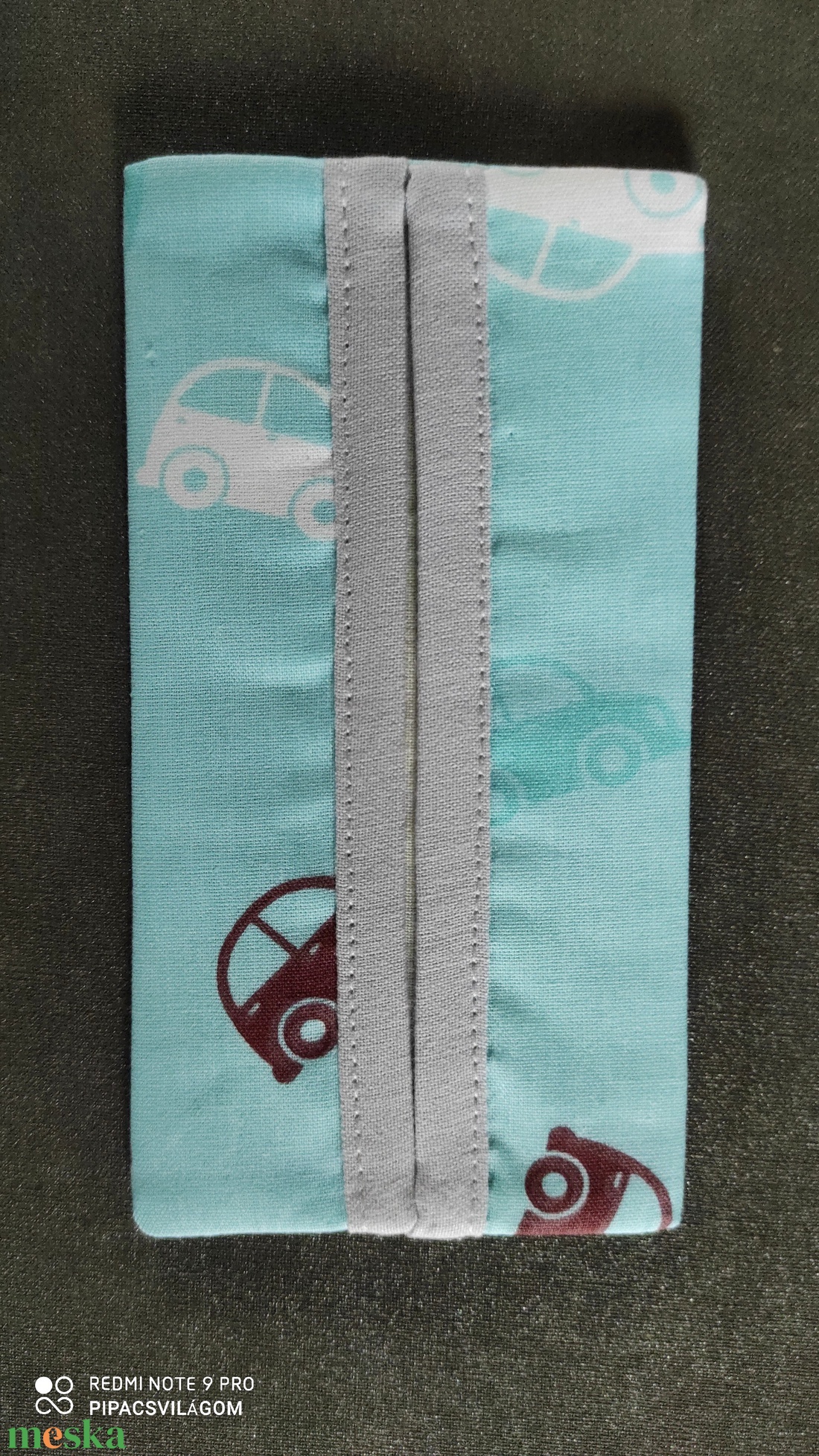 Autós papír zsebkendő tartó - táska & tok - pénztárca & más tok - zsebkendőtartó tok - Meska.hu