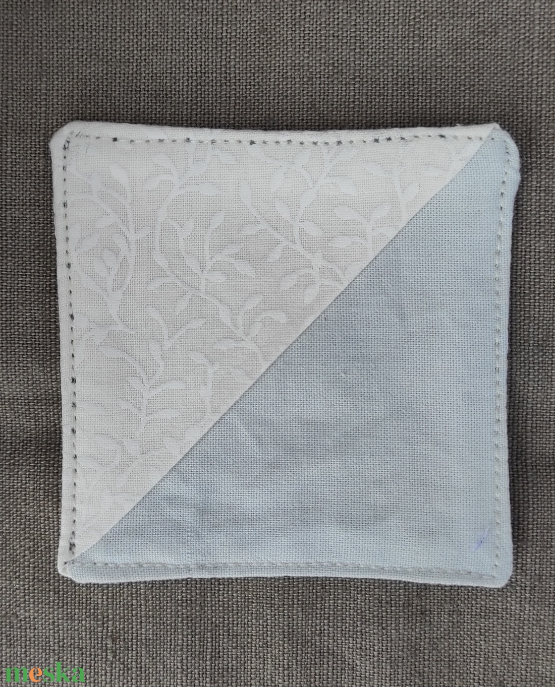 Fehér mintás könyvjelző, könyvsarok - könyv & zene - könyvjelző - Meska.hu