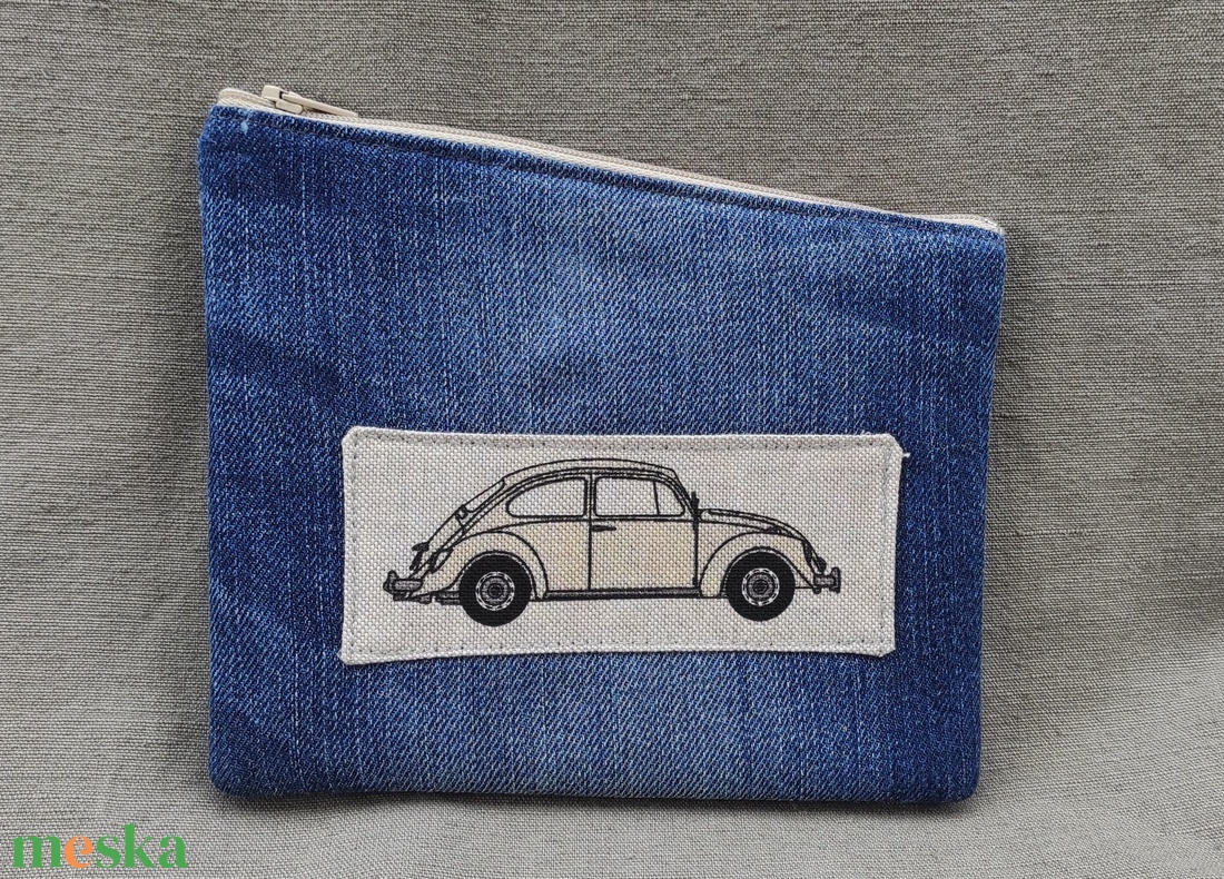 Asszimetrikus szabású lapos VW Bogárneszesszer - táska & tok - neszesszer - Meska.hu Asszimetrikus szabású lapos VW Bogárneszesszer - táska & tok - neszesszer - Meska.hu