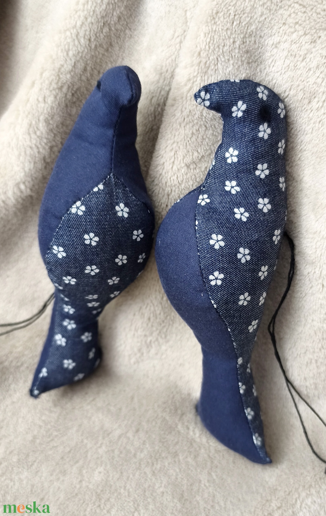 Boldogság Kék Madarai párban - játék & sport - plüssállat & játékfigura - madár - Meska.hu