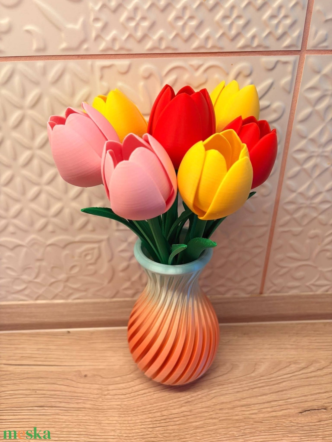 Örök tulipán - otthon & életmód - virágdekoráció - virágok - virágcsokor - Meska.hu