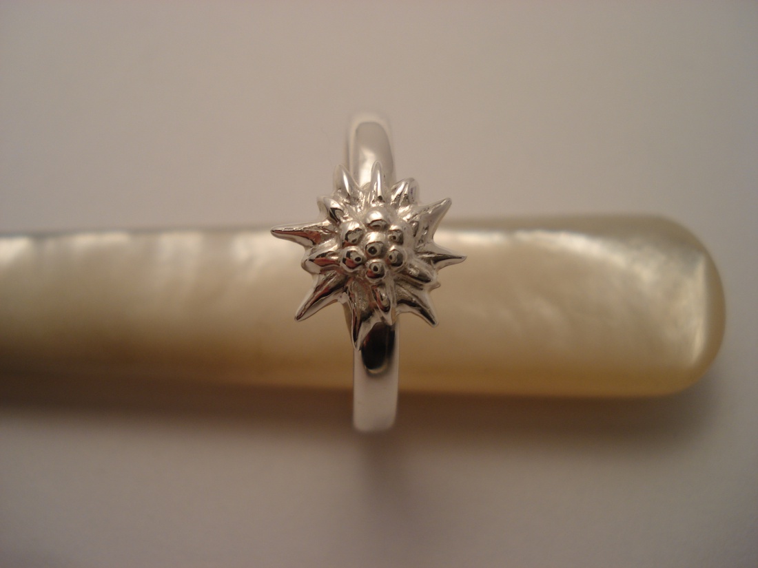 ezüst havasigyopár gyűrű ignoop részére -  - Meska.hu