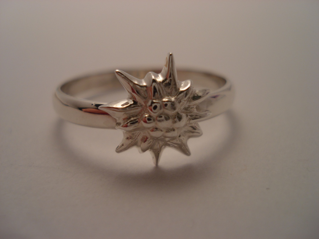 ezüst havasigyopár gyűrű ignoop részére -  - Meska.hu