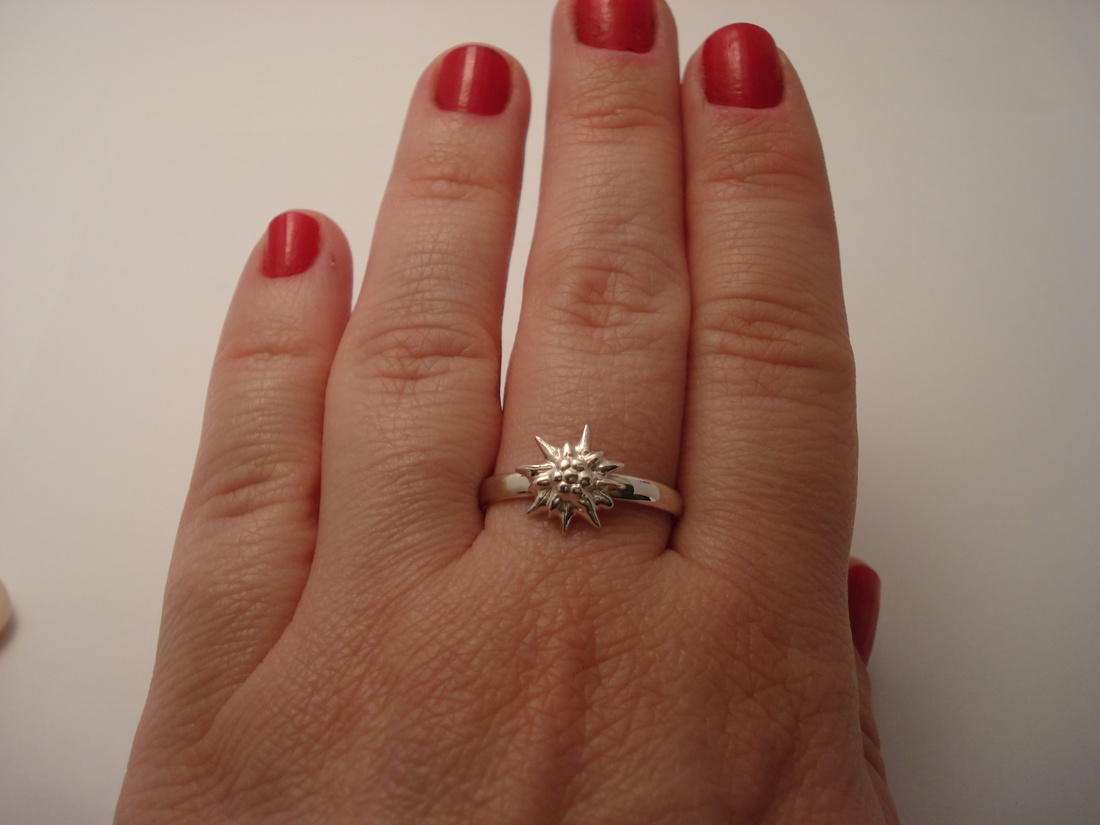 ezüst havasigyopár gyűrű ignoop részére -  - Meska.hu