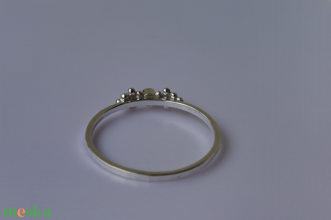  tanzanit köves ezüstgyűrű  - ékszer - gyűrű - vékony gyűrű - Meska.hu