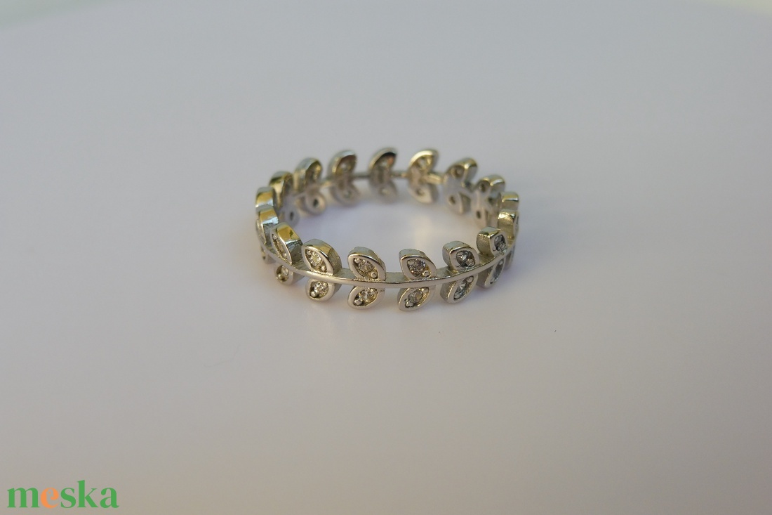  leveles ezüst karikagyűrű    - ékszer - gyűrű - fonódó gyűrű - Meska.hu