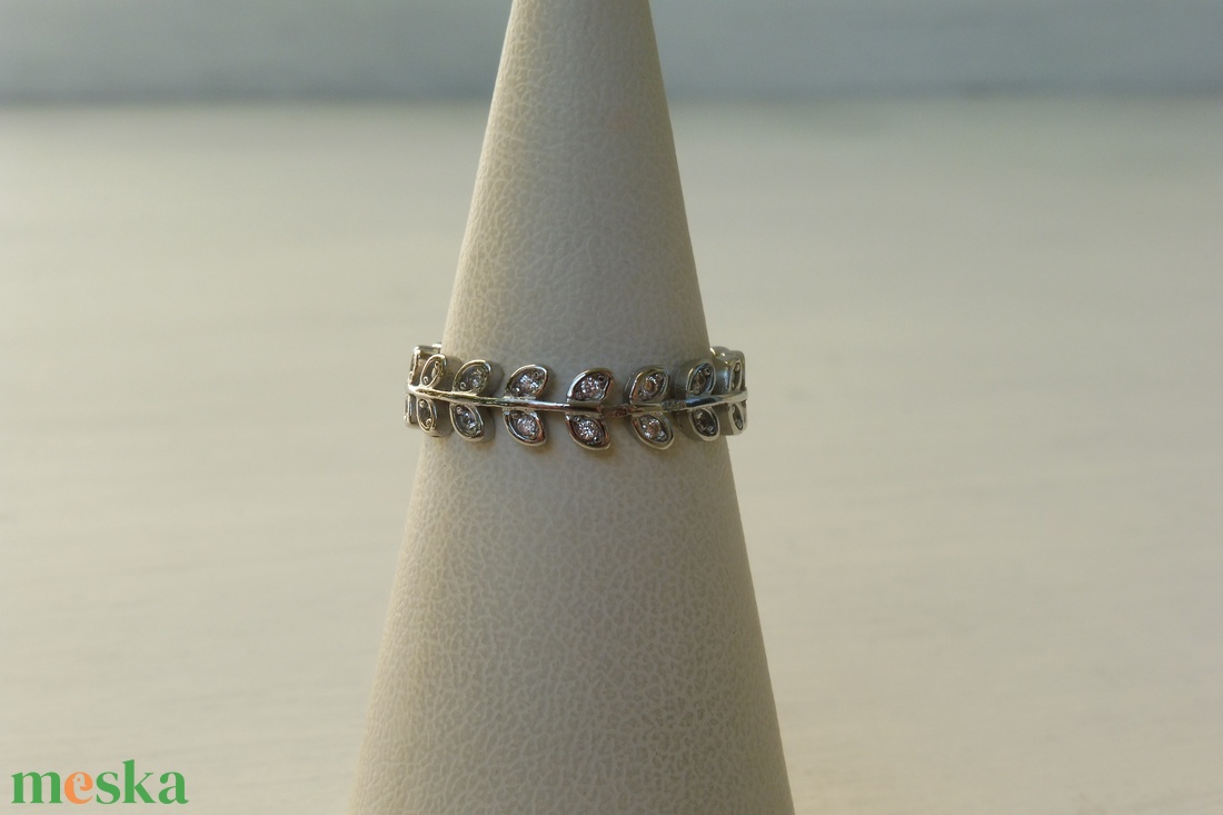  leveles ezüst karikagyűrű    - ékszer - gyűrű - fonódó gyűrű - Meska.hu