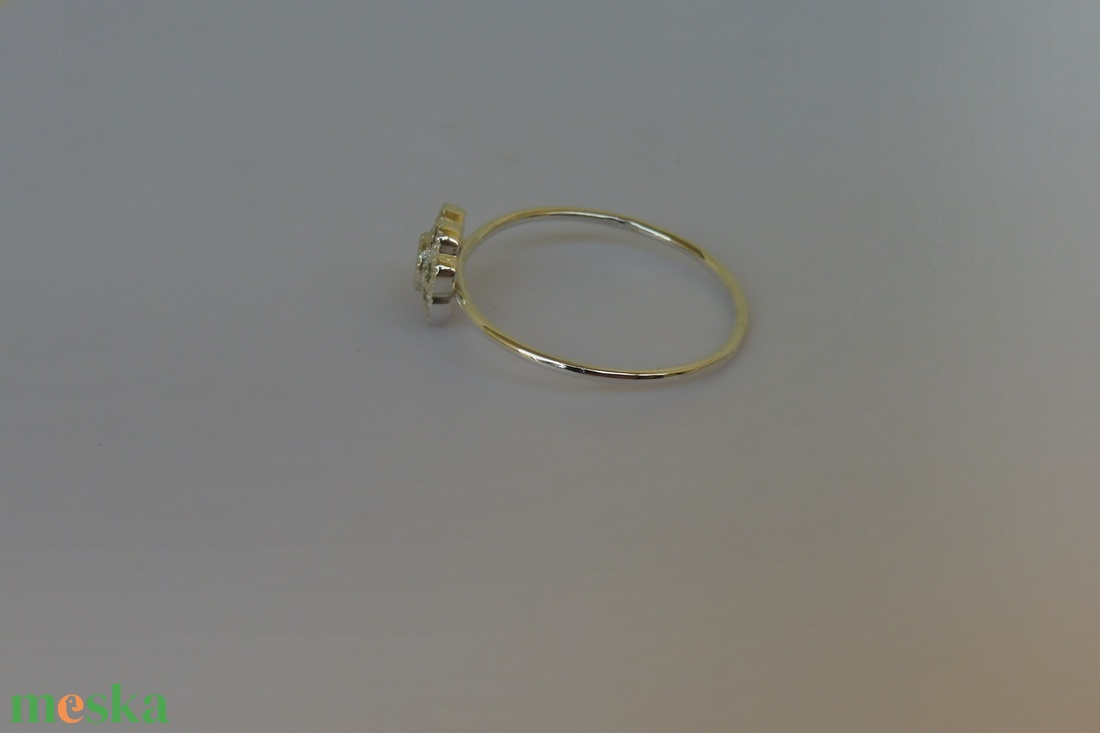 sokszínű turmalinos ezüstgyűrű  - ékszer - gyűrű - többköves gyűrű - Meska.hu