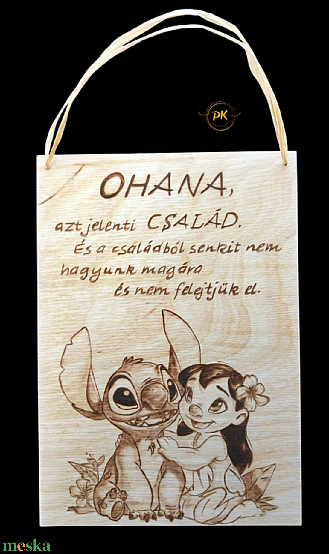Stitch pirográf falikép - művészet - más művészeti ág - Meska.hu Stitch pirográf falikép - művészet - más művészeti ág - Meska.hu