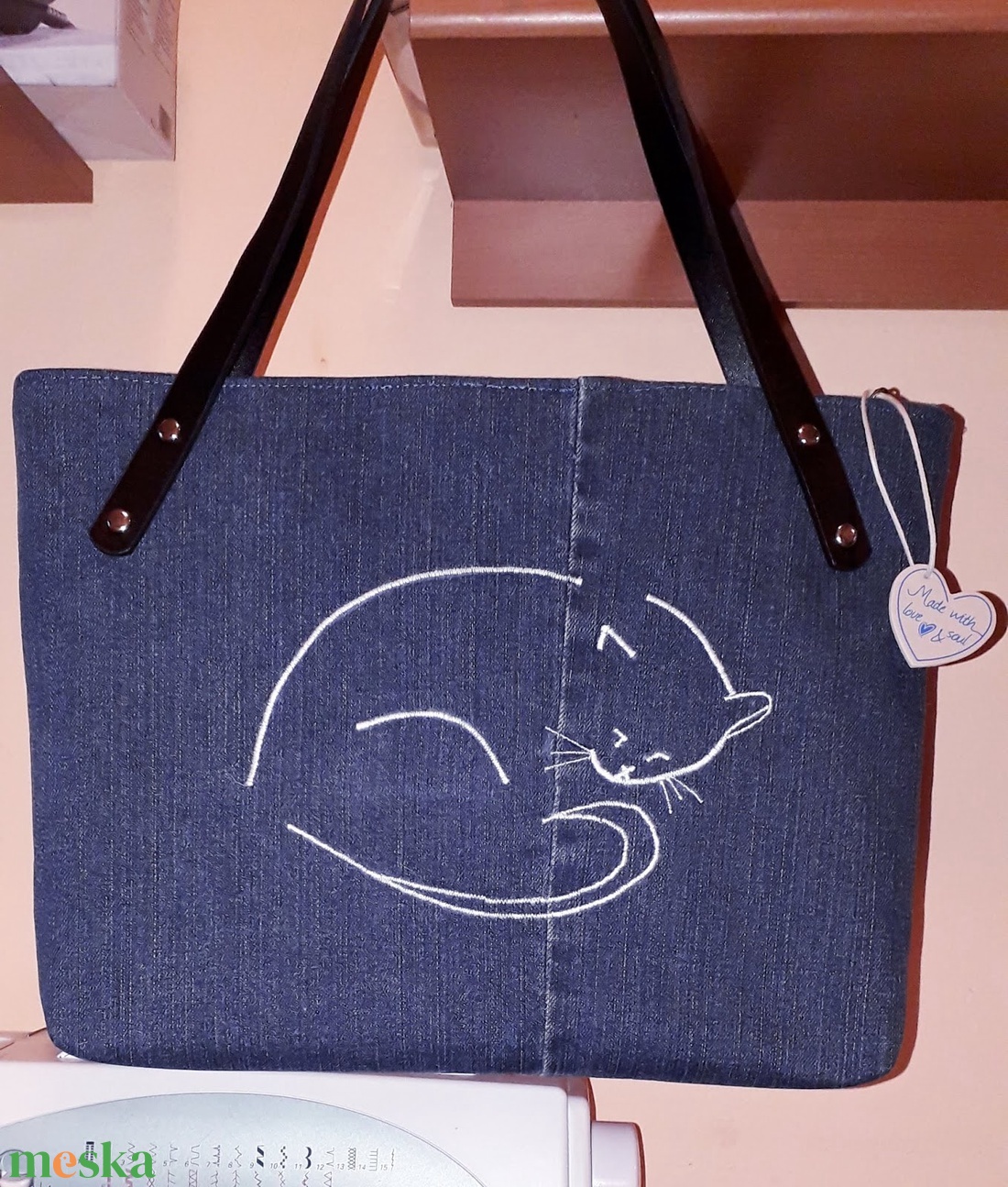 Cicás  cipzáras táska - táska & tok - kézitáska & válltáska - válltáska - Meska.hu