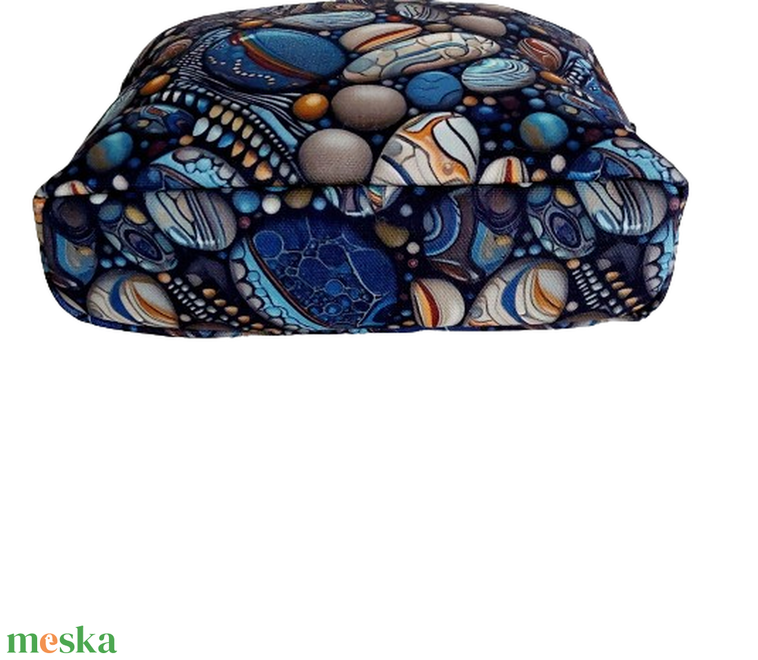 Színes kavicsok ,vízálló ívelt tetejű  neszesszer - táska & tok - neszesszer - Meska.hu