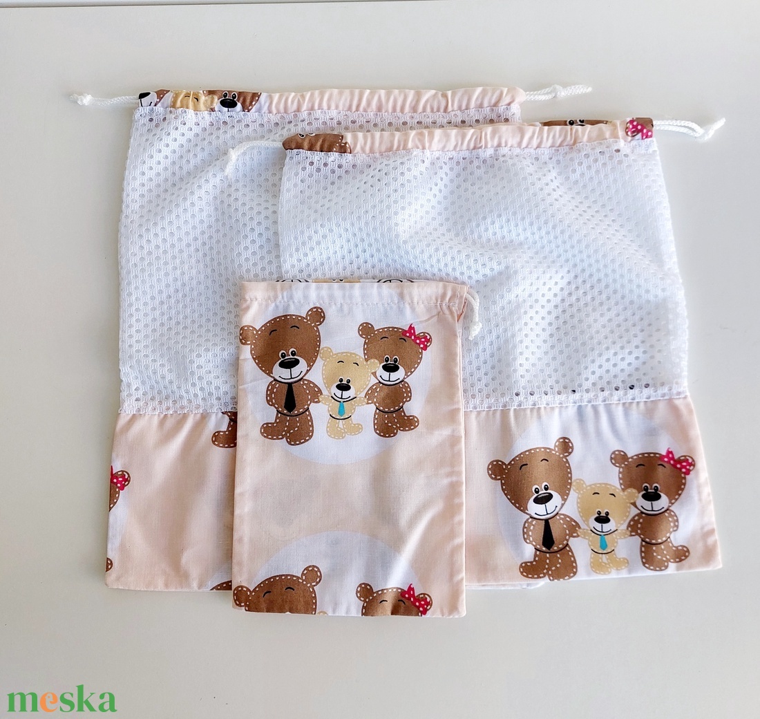 Hálós textil zsákok péksütinek ,zöldség, gyümölcsöknek 3 db-os macis - táska & tok - bevásárlás & shopper táska - zöldség/gyümölcs zsák - Meska.hu Hálós textil zsákok péksütinek ,zöldség, gyümölcsöknek 3 db-os macis - táska & tok - bevásárlás & shopper táska - zöldség/gyümölcs zsák - Meska.hu
