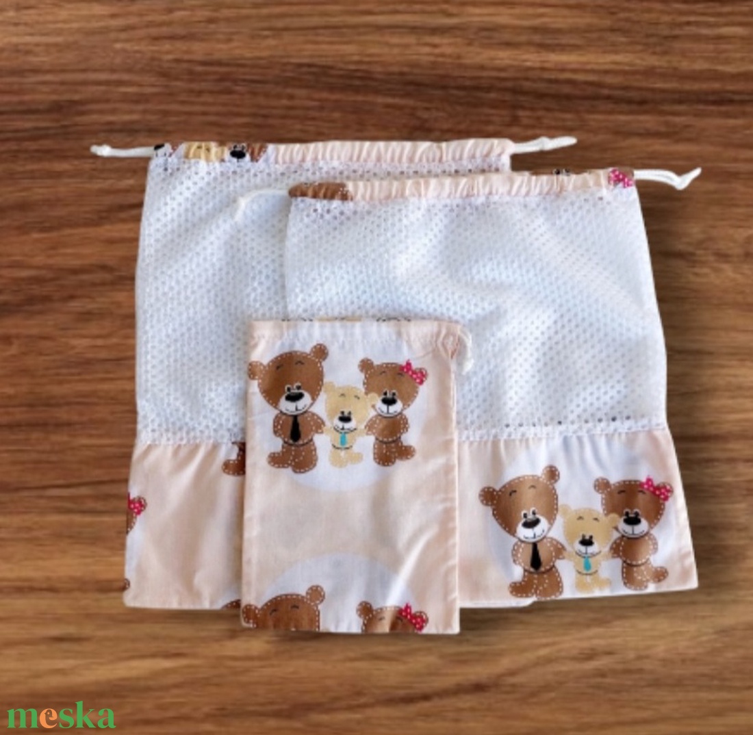 Hálós textil zsákok péksütinek ,zöldség, gyümölcsöknek 3 db-os macis - táska & tok - bevásárlás & shopper táska - zöldség/gyümölcs zsák - Meska.hu Hálós textil zsákok péksütinek ,zöldség, gyümölcsöknek 3 db-os macis - táska & tok - bevásárlás & shopper táska - zöldség/gyümölcs zsák - Meska.hu