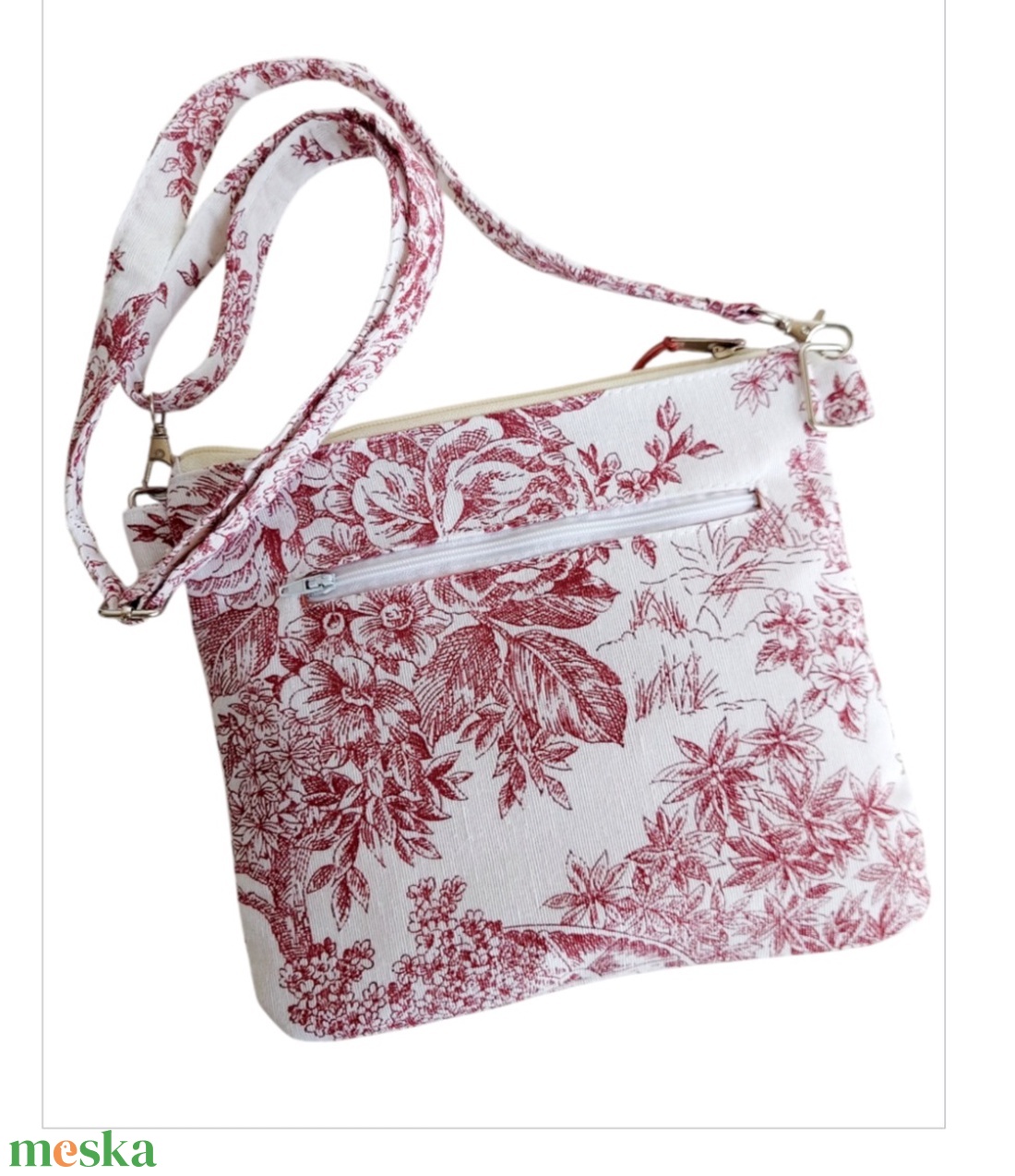 Crossbody , övtáska,válltáska, kistáskaRomantikus   - táska & tok - övtáska - Meska.hu