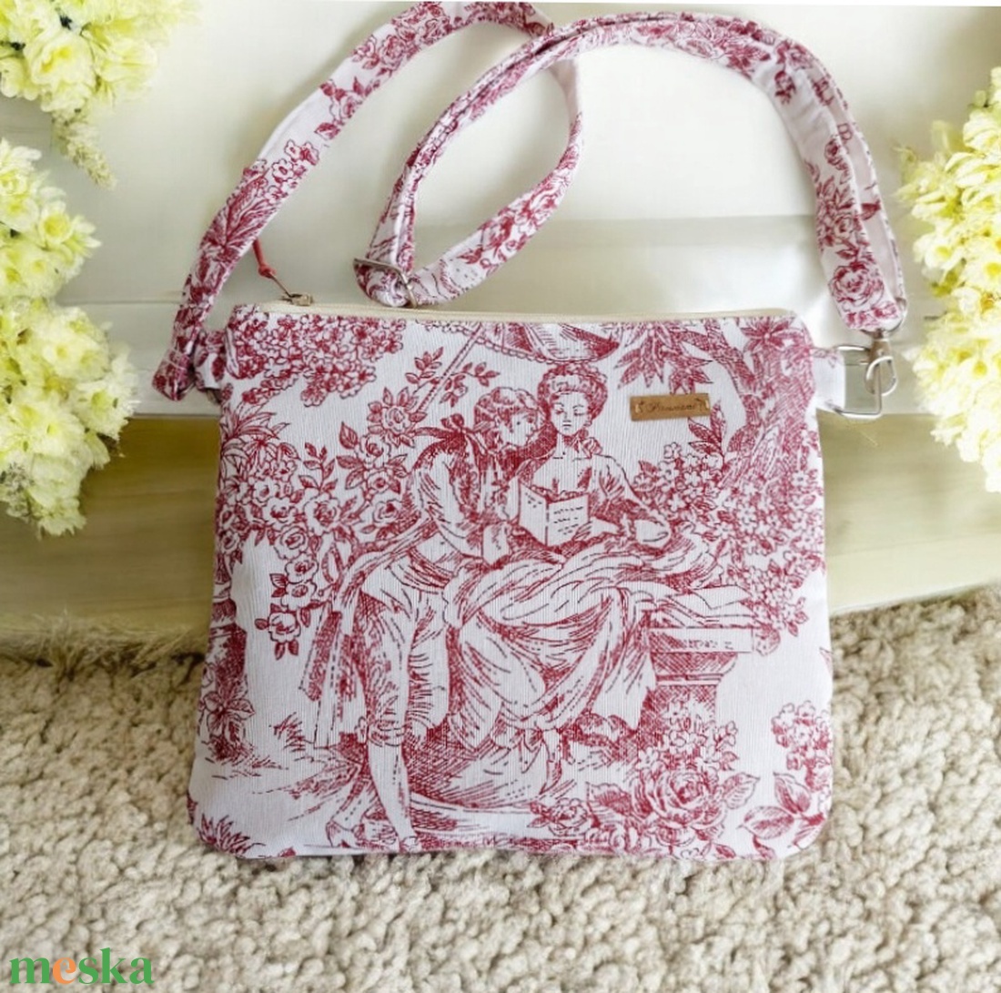 Crossbody , övtáska,válltáska, kistáskaRomantikus   - táska & tok - övtáska - Meska.hu