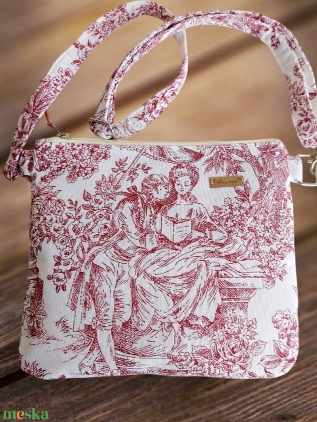 Crossbody , övtáska,válltáska, kistáskaRomantikus   - táska & tok - övtáska - Meska.hu