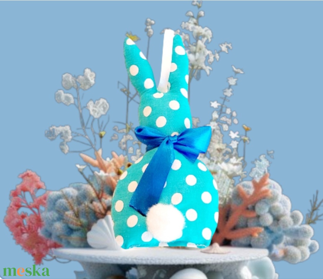 Bájos, szeretnivaló textil nyuszi - játék & sport - plüssállat & játékfigura - nyuszi - Meska.hu