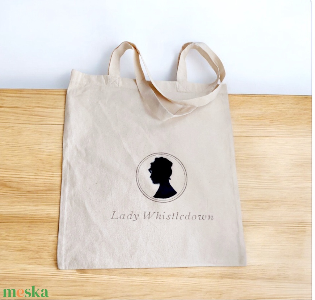 Lady Whistledown Vászon shopper táska, szatyor , kézzel festett - táska & tok - bevásárlás & shopper táska - shopper, textiltáska, szatyor - Meska.hu Lady Whistledown Vászon shopper táska, szatyor , kézzel festett - táska & tok - bevásárlás & shopper táska - shopper, textiltáska, szatyor - Meska.hu