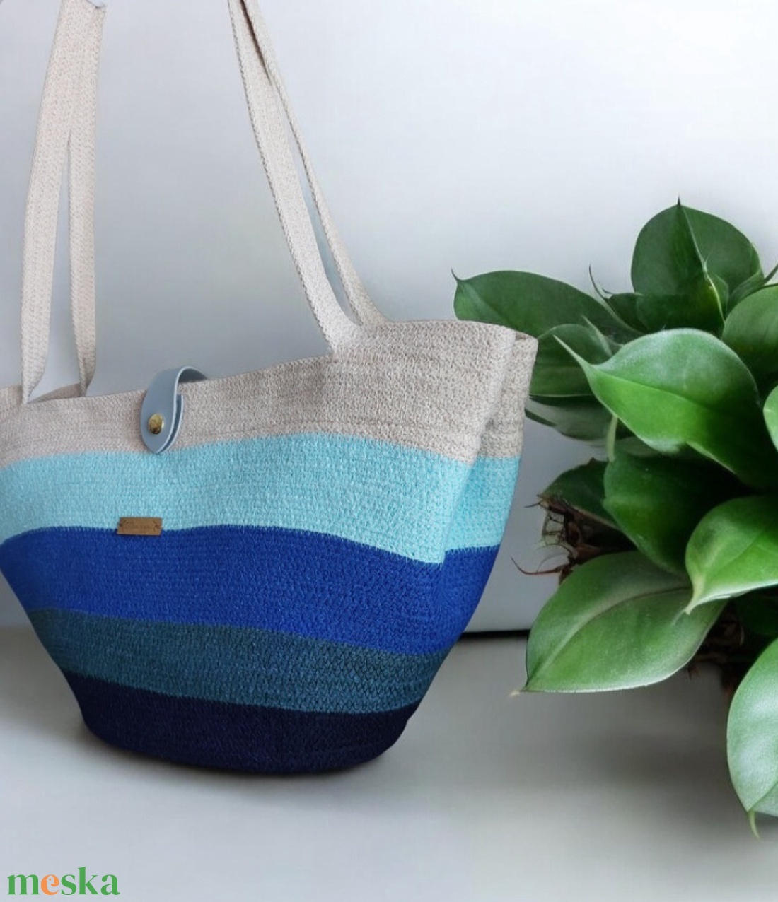 Nagyméretű,Bélelt Shopping bag,Városi táska,Zsinórtáska,Kézi,vagy Válltáska kék csíkos - táska & tok - kézitáska & válltáska - válltáska - Meska.hu Nagyméretű,Bélelt Shopping bag,Városi táska,Zsinórtáska,Kézi,vagy Válltáska kék csíkos - táska & tok - kézitáska & válltáska - válltáska - Meska.hu