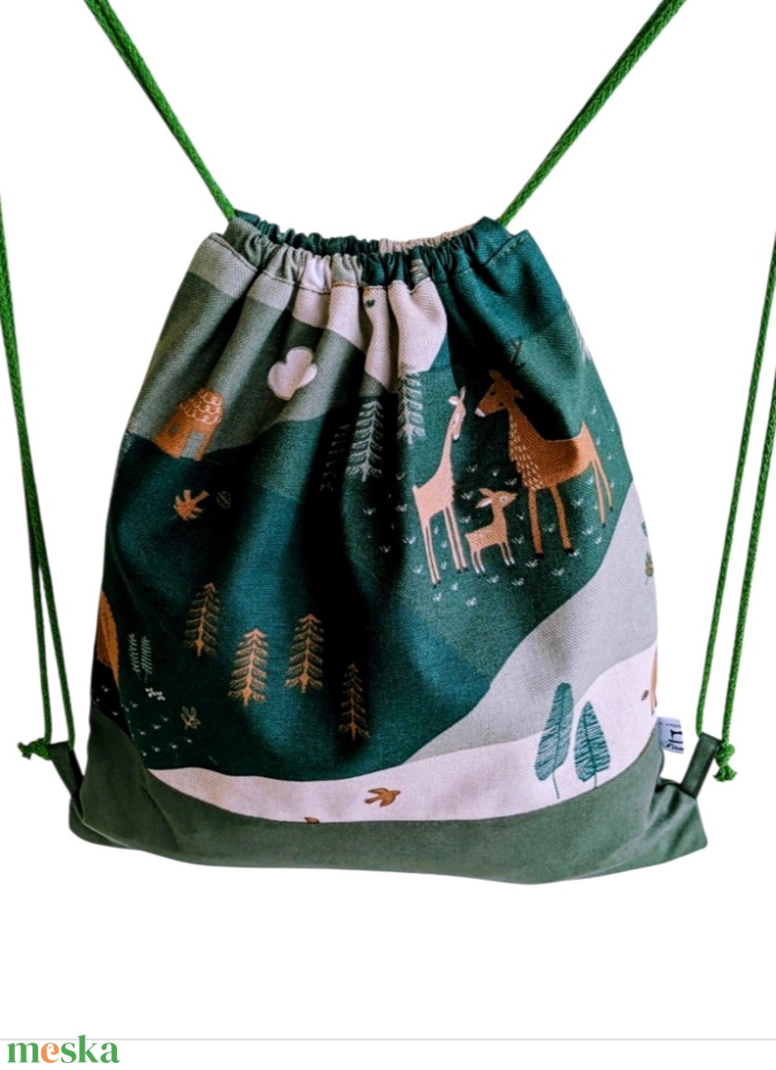 Gymbag hátizsák Zöld erdőben,őzek,macik,sünik óvoda,iskola, játszótér,kirándulás - táska & tok - hátizsák - tornazsák, gymbag - Meska.hu Gymbag hátizsák Zöld erdőben,őzek,macik,sünik óvoda,iskola, játszótér,kirándulás - táska & tok - hátizsák - tornazsák, gymbag - Meska.hu