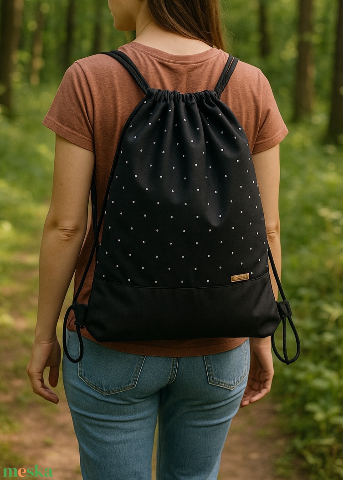 Vízálló Gymbag hátizsák,tornazsák ,Pöttyös - táska & tok - hátizsák - tornazsák, gymbag - Meska.hu Vízálló Gymbag hátizsák,tornazsák ,Pöttyös - táska & tok - hátizsák - tornazsák, gymbag - Meska.hu