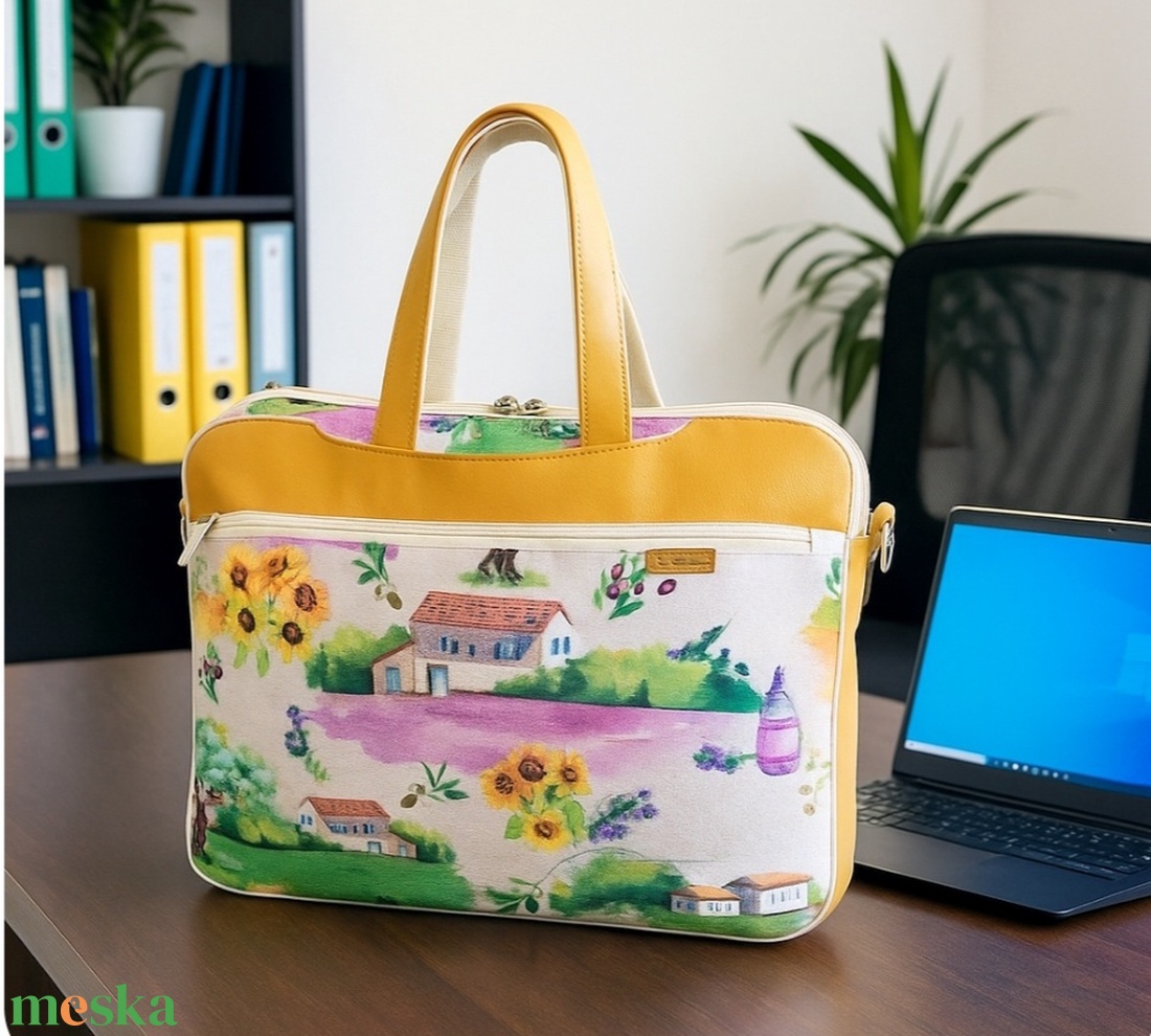 Házikós,Női Laptop táska  - táska & tok - laptoptáska, laptop hátizsák - Meska.hu