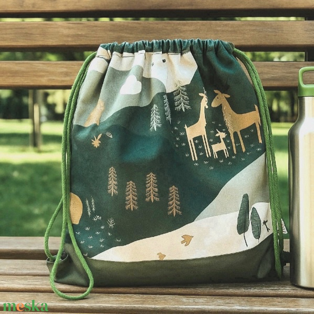 Gymbag hátizsák,tornazsák Zöld erdőben,őzek,macik,sünik óvoda,iskola, játszótér,kirándulás - táska & tok - hátizsák - tornazsák, gymbag - Meska.hu Gymbag hátizsák,tornazsák Zöld erdőben,őzek,macik,sünik óvoda,iskola, játszótér,kirándulás - táska & tok - hátizsák - tornazsák, gymbag - Meska.hu