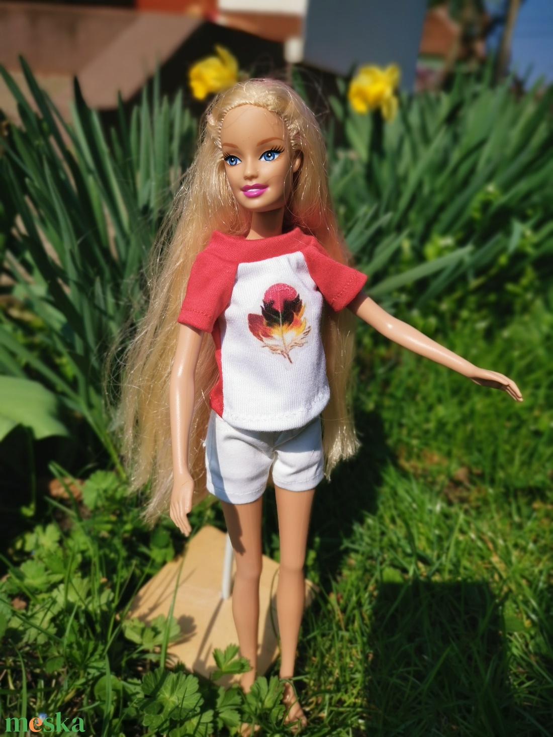 Barbie babaruha- póló rövidnadrággal - játék & sport - baba & babaház - öltöztethető baba - Meska.hu Barbie babaruha- póló rövidnadrággal - játék & sport - baba & babaház - öltöztethető baba - Meska.hu