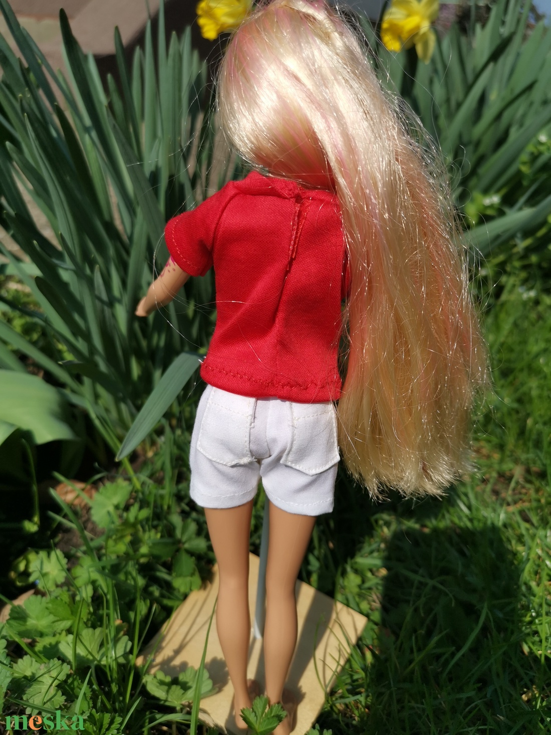 Barbie babaruha- póló rövidnadrággal - játék & sport - baba & babaház - öltöztethető baba - Meska.hu Barbie babaruha- póló rövidnadrággal - játék & sport - baba & babaház - öltöztethető baba - Meska.hu