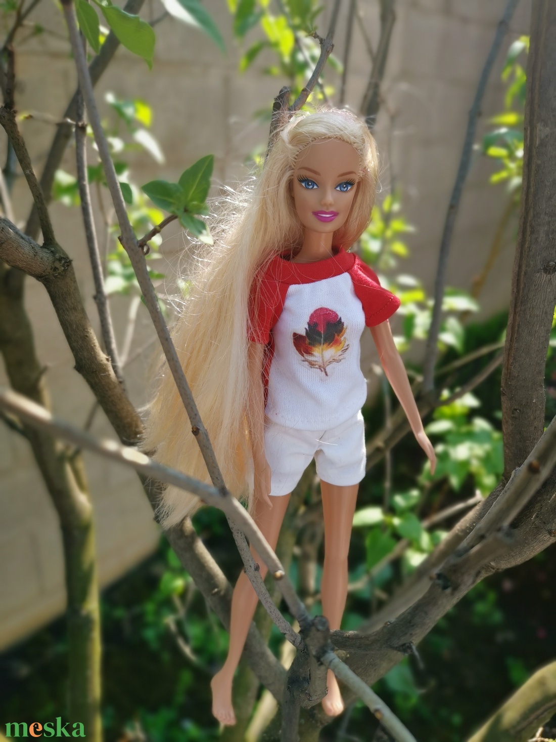 Barbie babaruha- póló rövidnadrággal - játék & sport - baba & babaház - öltöztethető baba - Meska.hu Barbie babaruha- póló rövidnadrággal - játék & sport - baba & babaház - öltöztethető baba - Meska.hu