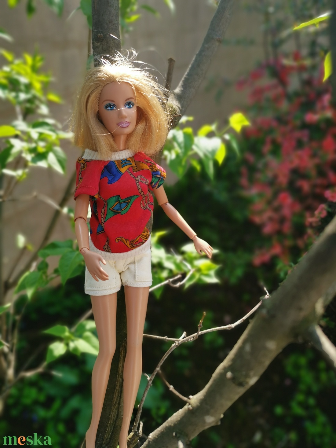 Barbie babaruha-tarka póló - játék & sport - baba & babaház - babaruha, babakellék - Meska.hu Barbie babaruha-tarka póló - játék & sport - baba & babaház - babaruha, babakellék - Meska.hu