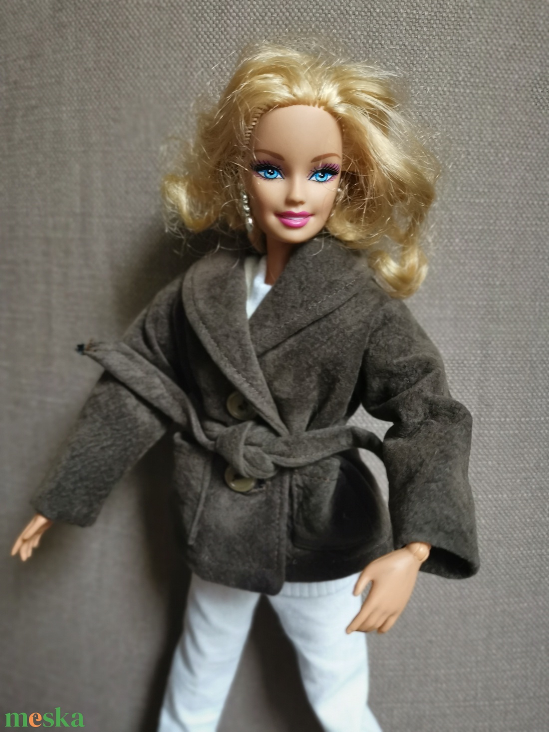 Barbie babaruha megkötős kabát - játék & sport - baba & babaház - barbie ruhák - Meska.hu Barbie babaruha megkötős kabát - játék & sport - baba & babaház - barbie ruhák - Meska.hu