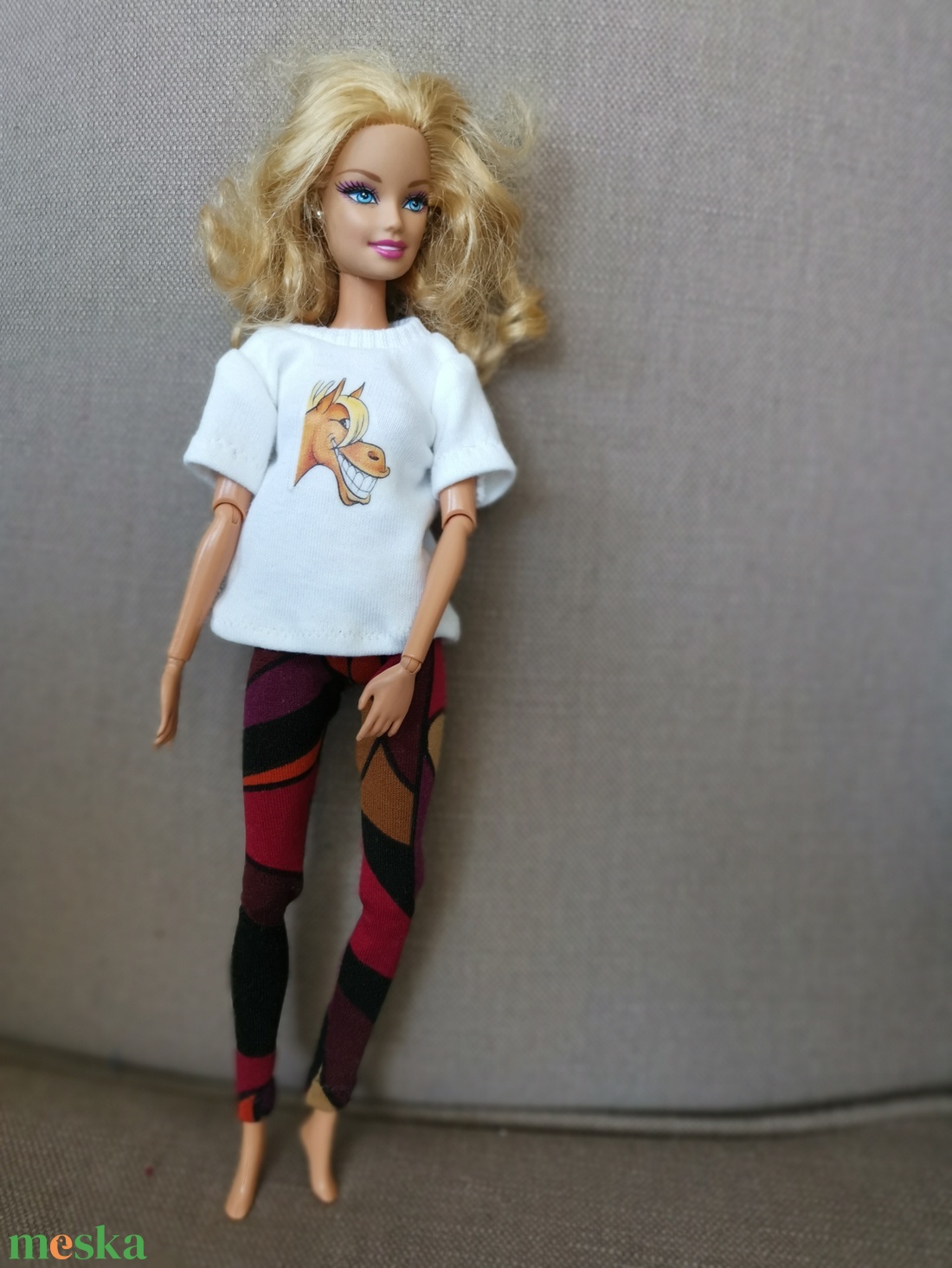 Barbie babaruha póló nadrággal - játék & sport - baba & babaház - babaruha, babakellék - Meska.hu Barbie babaruha póló nadrággal - játék & sport - baba & babaház - babaruha, babakellék - Meska.hu