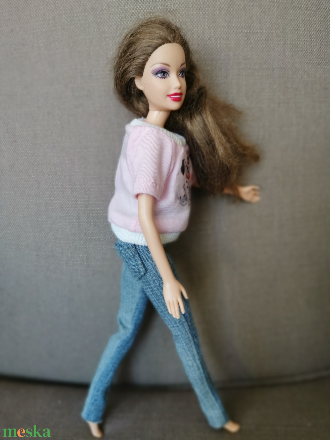 Barbie babaruha farmer nadrág - játék & sport - baba & babaház - babaruha, babakellék - Meska.hu Barbie babaruha farmer nadrág - játék & sport - baba & babaház - babaruha, babakellék - Meska.hu