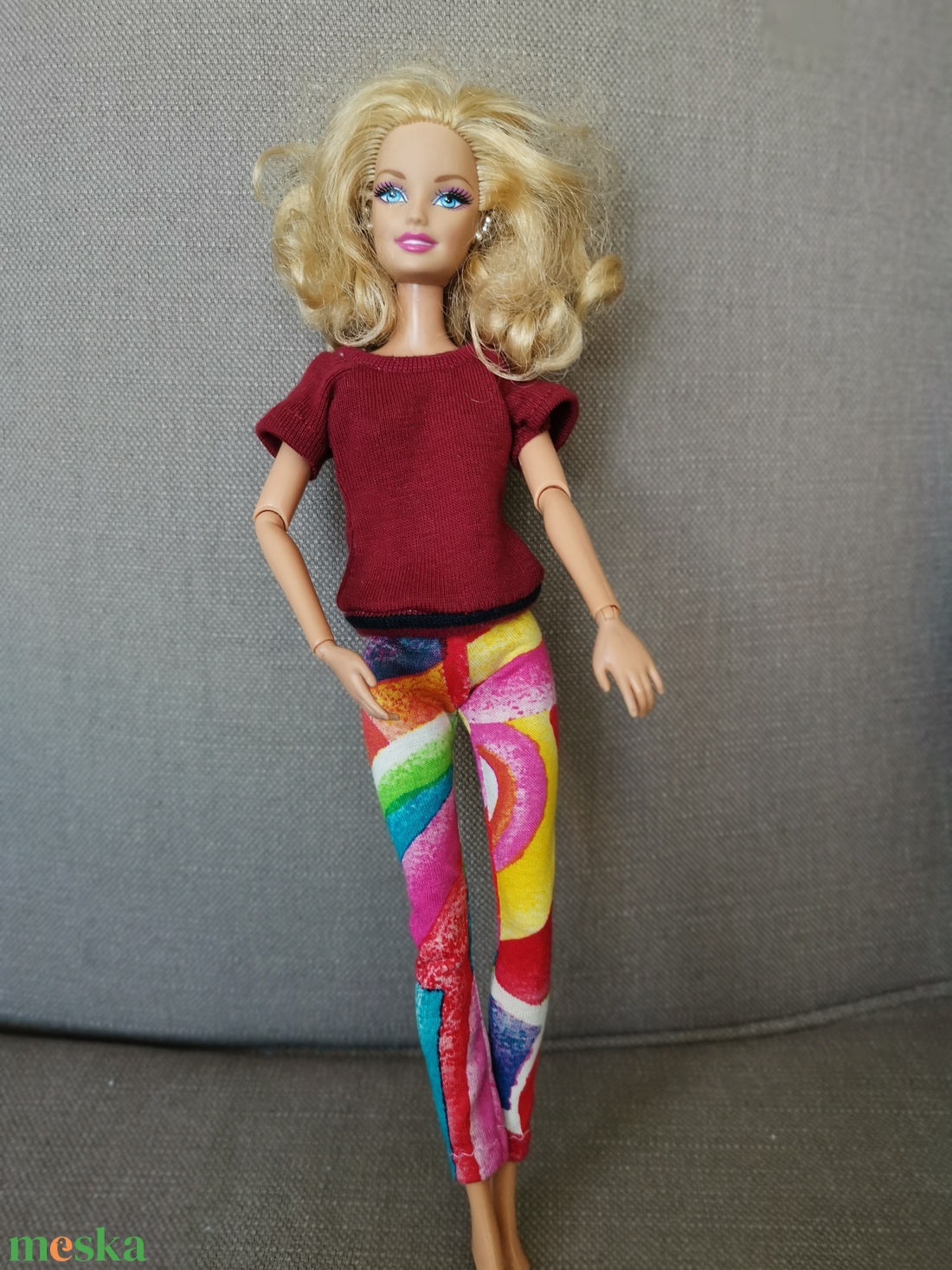 Barbie babaruha póló nadrággal - játék & sport - baba & babaház - babaruha, babakellék - Meska.hu Barbie babaruha póló nadrággal - játék & sport - baba & babaház - babaruha, babakellék - Meska.hu