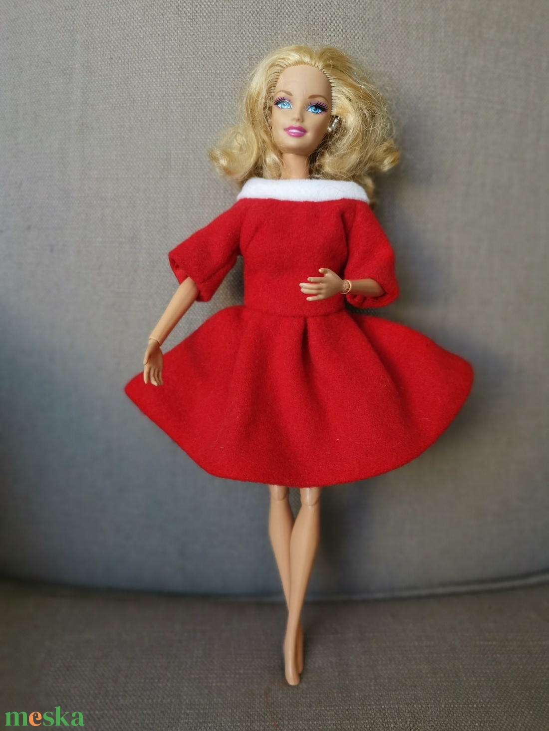 Barbie piros színű alkalmi babaruha - játék & sport - baba & babaház - barbie ruhák - Meska.hu Barbie piros színű alkalmi babaruha - játék & sport - baba & babaház - barbie ruhák - Meska.hu