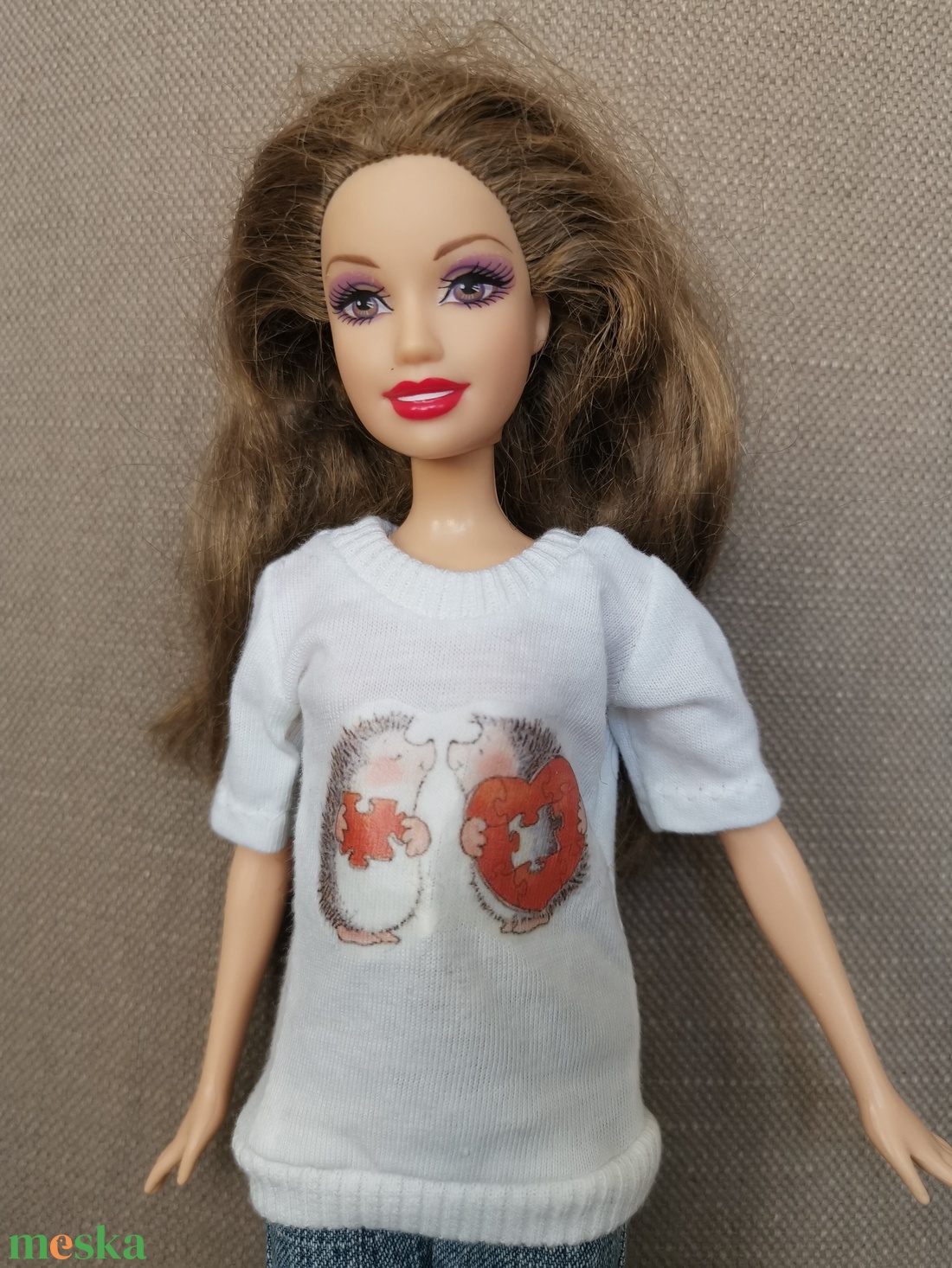 Barbie babaruha matricás póló - játék & sport - baba & babaház - babaruha, babakellék - Meska.hu Barbie babaruha matricás póló - játék & sport - baba & babaház - babaruha, babakellék - Meska.hu