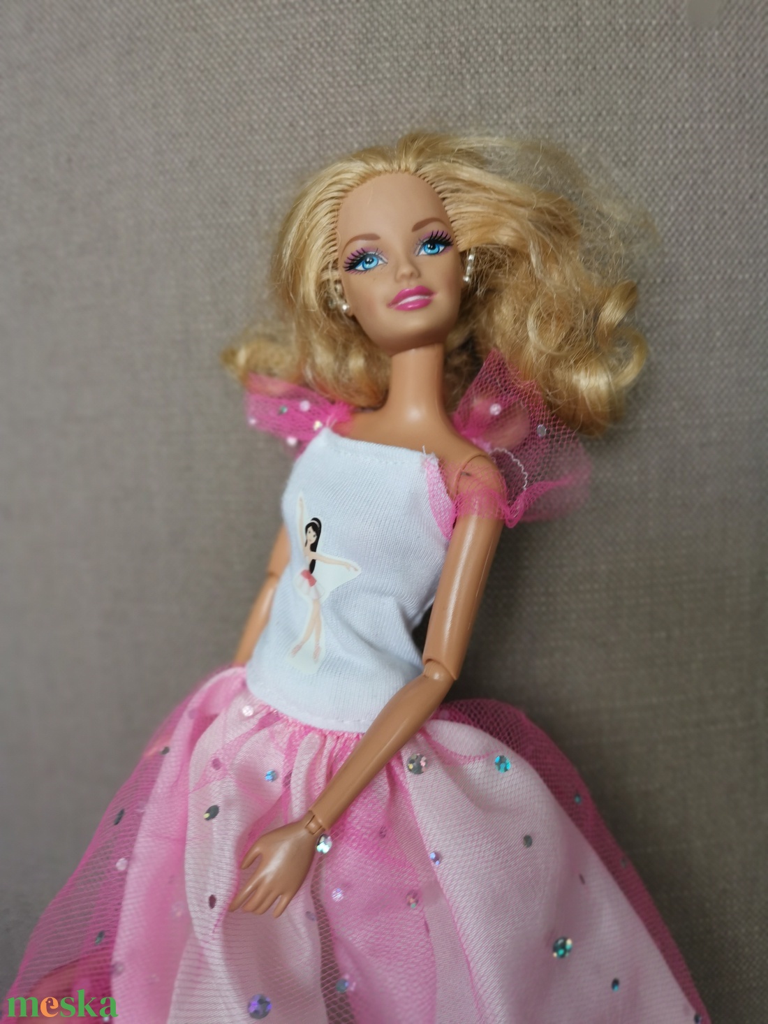 Barbie rózsaszín alkalmi selyem és tüll babaruha - játék & sport - baba & babaház - babaruha, babakellék - Meska.hu Barbie rózsaszín alkalmi selyem és tüll babaruha - játék & sport - baba & babaház - babaruha, babakellék - Meska.hu