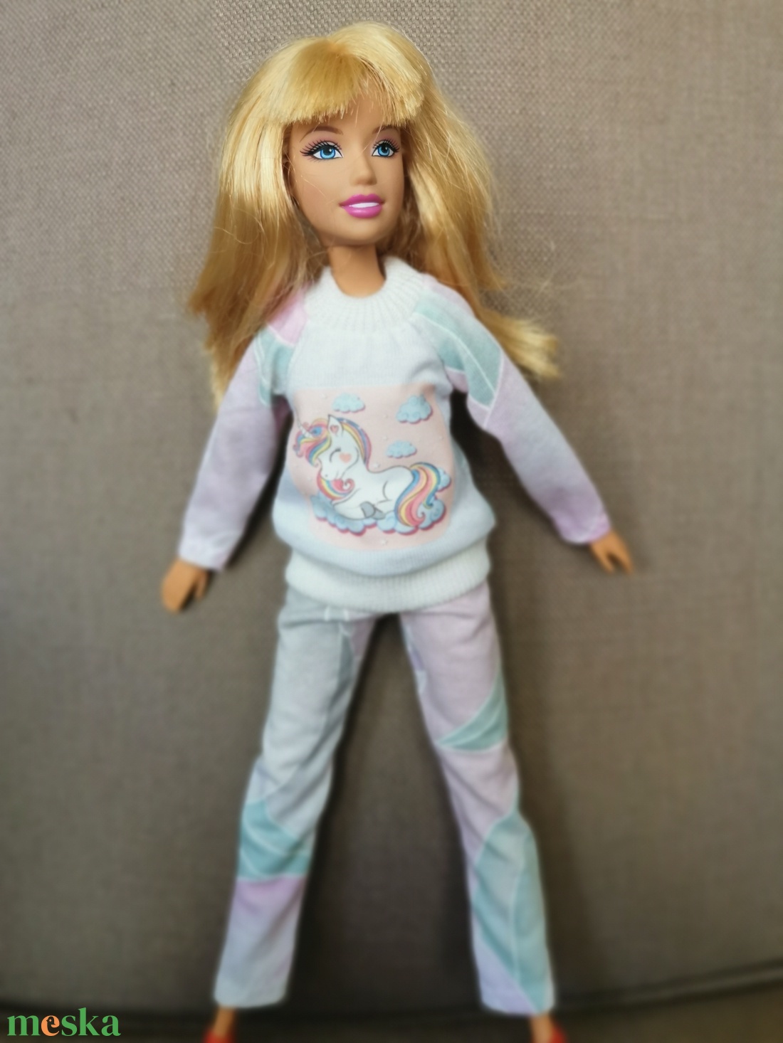 Barbie pizsama - játék & sport - baba & babaház - babaruha, babakellék - Meska.hu Barbie pizsama - játék & sport - baba & babaház - babaruha, babakellék - Meska.hu