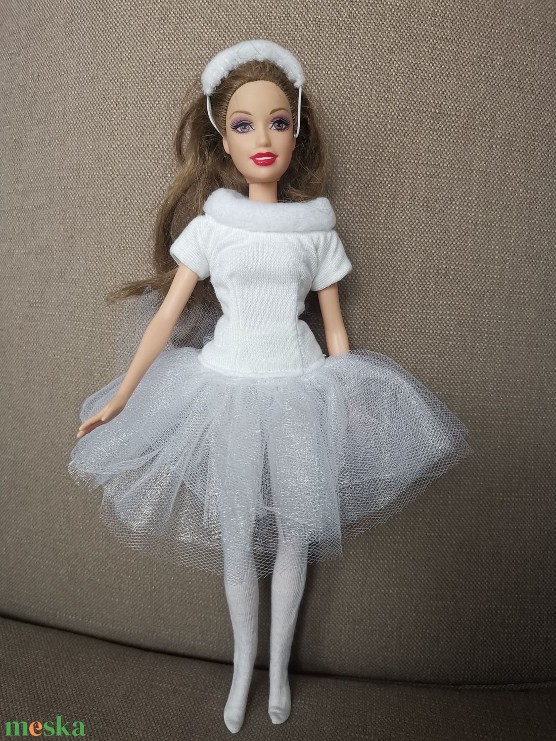 Barbie fehér balerinaruha - játék & sport - baba & babaház - babaruha, babakellék - Meska.hu Barbie fehér balerinaruha - játék & sport - baba & babaház - babaruha, babakellék - Meska.hu