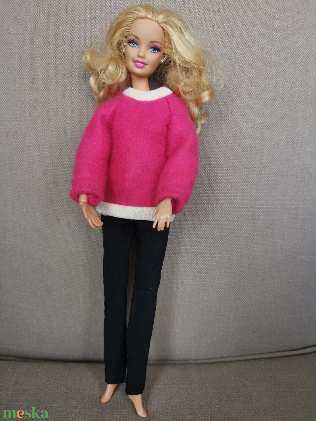 Barbie meleg pulcsi - játék & sport - baba & babaház - barbie ruhák - Meska.hu Barbie meleg pulcsi - játék & sport - baba & babaház - barbie ruhák - Meska.hu